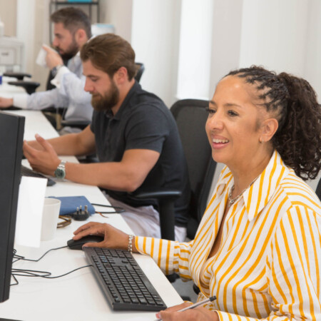Complex Care Team's Ruth, Dan and Ben at Eleventh Hour Group